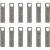 Zestaw elementów metalowych - Story sticks - Tim Holtz (TH93680)