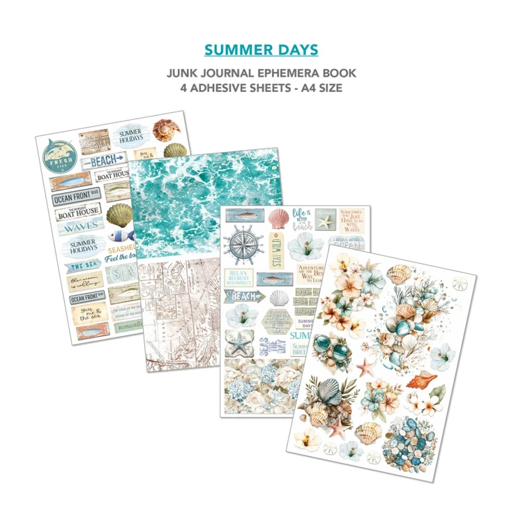 Papier-do-scrapbookingu-A4-ciao-bella-summer-days-a4-junk-journal-ephemera-book_4.webp