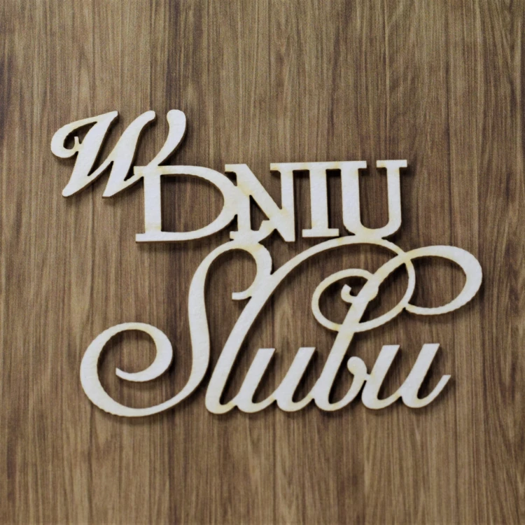 Tekturka W Dniu Ślubu Dzwonki 2 - Anemone A4434