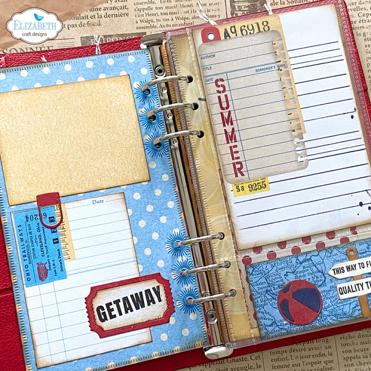 Zestaw papierów do scrapbookingu 30x30 New Horizons - ELIZABETH craft designs C011-2.webp