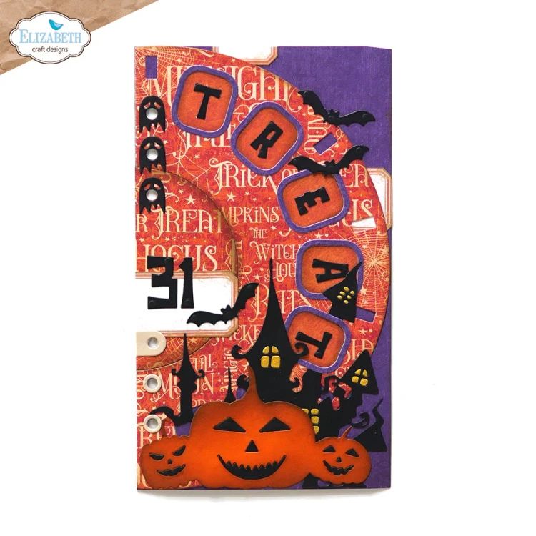 Zestaw wykrojników - Halloween set 2 - ELIZABETH Craft Designs 1902-3.webp