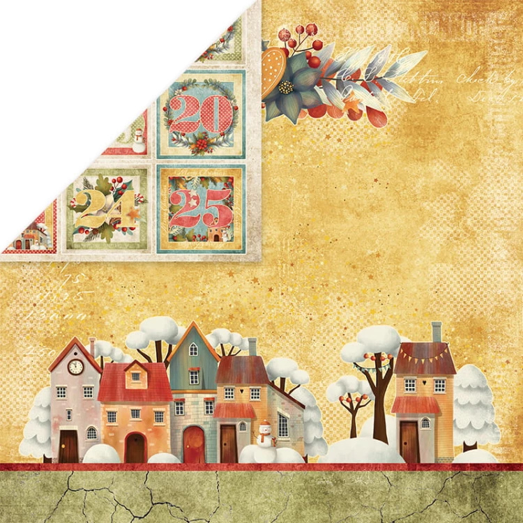 Arkusz papieru 30 x 30 Colors of christmas 03 - Craft&amp;you (CP-CC03)
