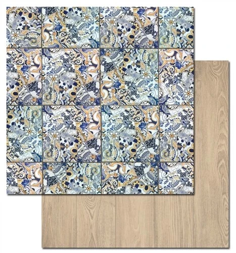 Arkusz papieru 30 x 30 Mosaic Tile - Havana Nights - KaiserCraft (P2452)