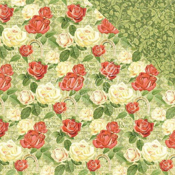 Arkusz papieru 30 x 30 Off to the Races - Run for the Roses - Graphic 45-4501447.jpg