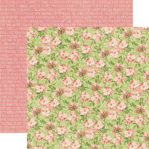 Arkusz papieru 30 x 30 Botanical Tea - Just Because - Graphic 45-4500885.jpg