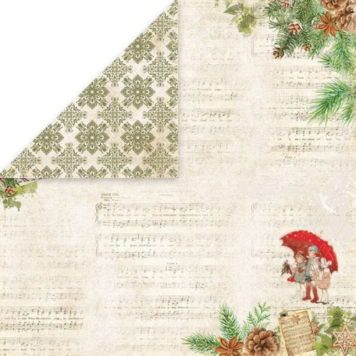Arkusz papieru 30 x 30 Vintage Christmas 03 - Craft&amp;you (CP-VC03)