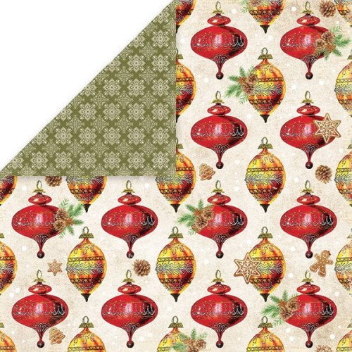 Arkusz papieru 30 x 30 Vintage Christmas 06 - Craft&amp;you (CP-VC06)