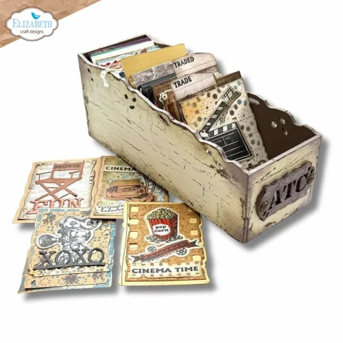 Baza ATC Collection Box - ELIZABETH Craft Designs W0003-02.webp