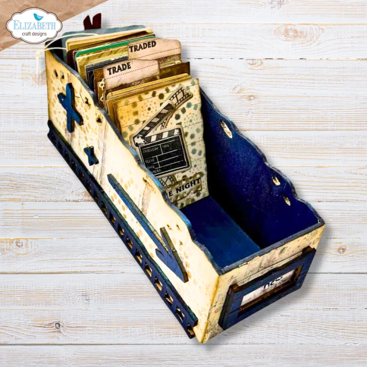 Baza ATC Collection Box - ELIZABETH Craft Designs W0003-04.webp