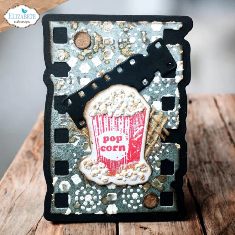 KIT do tworzenia i przechowywania ATC (Movie Night ATC Special) - ELIZABETH Craft Designs K022-06.webp