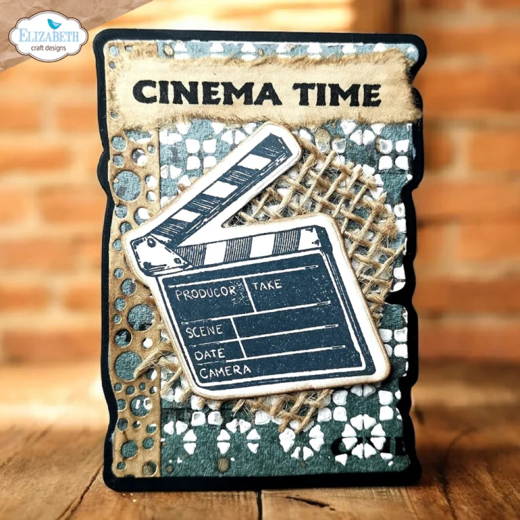KIT do tworzenia i przechowywania ATC (Movie Night ATC Special) - ELIZABETH Craft Designs K022-07.webp