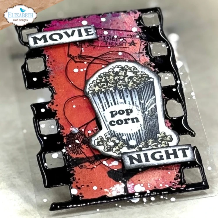 KIT do tworzenia i przechowywania ATC (Movie Night ATC Special) - ELIZABETH Craft Designs K022-17.webp