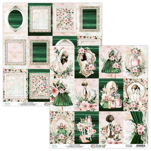 Arkusz papieru 30 x 30 Lady 06 - Mintay Papers MT-LAD-06.jpg