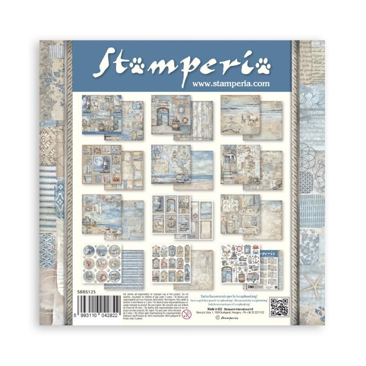 STAMPERIA-BLOK PAPIERÓW SCRAP. 20,3cm x 20,3 cm/10szt SILENT SEA SBBS125_13.jpg