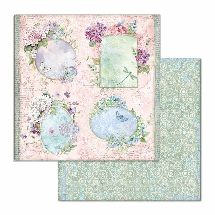 Zestaw papierów Hortensia 30x30cm 10szt Stamperia SBBL72-4.jpg