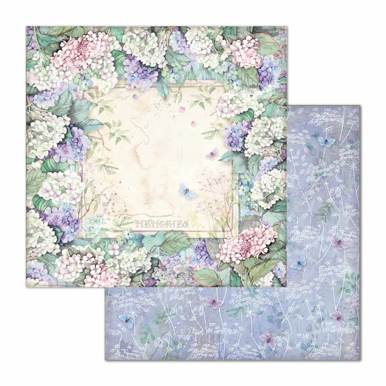 Zestaw papierów Hortensia 30x30cm 10szt Stamperia SBBL72-10.jpg