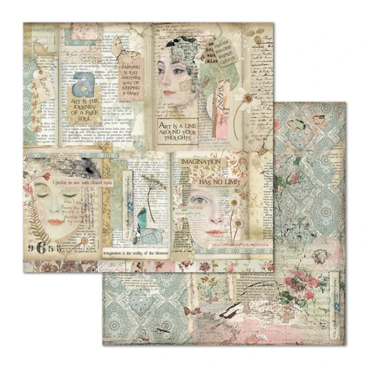 Zestaw papierów Imagine 30x30cm Stamperia SBBL65-7.jpg