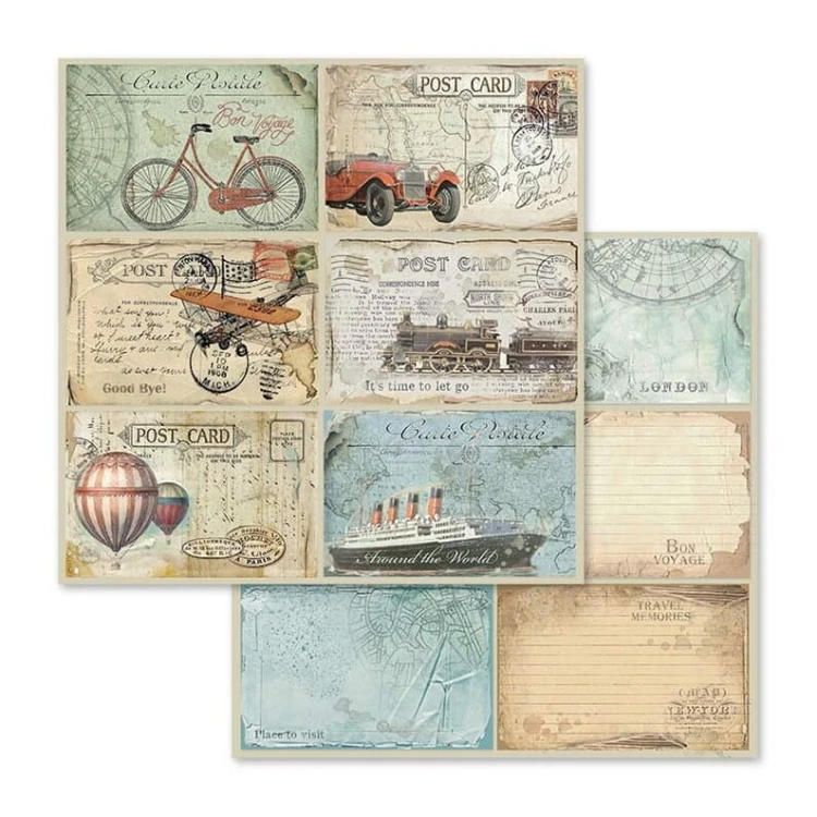 Zestaw papierów Around the world 30x30cm Stamperia SBBL28-6.jpg