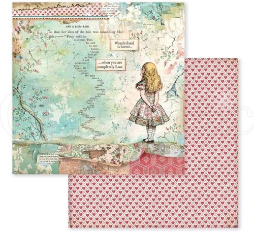 Zestaw papierów Alice 30x30cm Stamperia SBBL52-1.jpg
