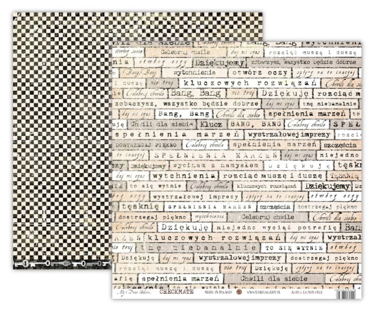 Zestaw papierów My Dear Holmes 30x30 UHK Gallery