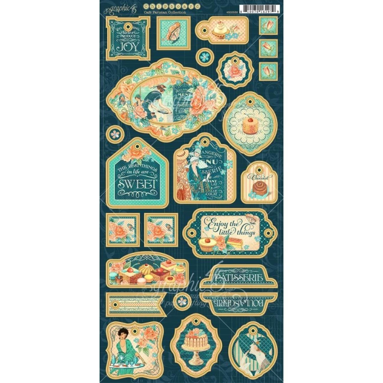 Chipboard Cafe Parisian - Graphic 45 4502536.jpg