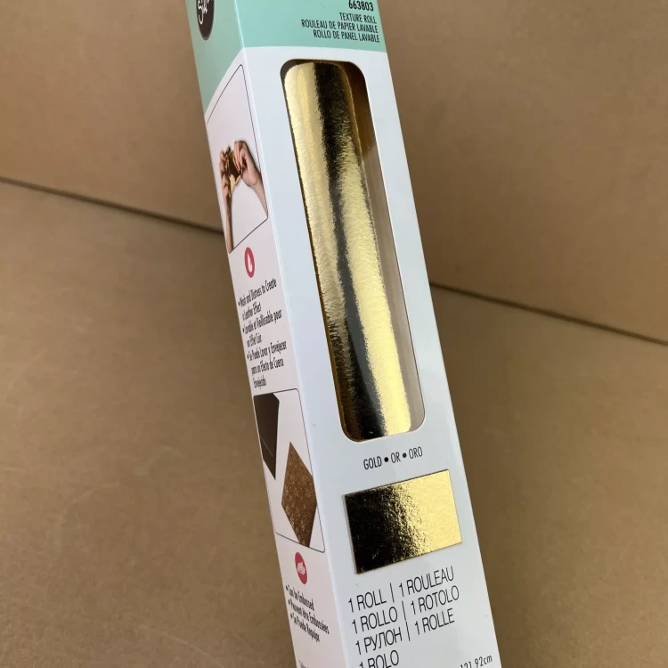 Papier Texture Roll - Gold Sizzix (663803)