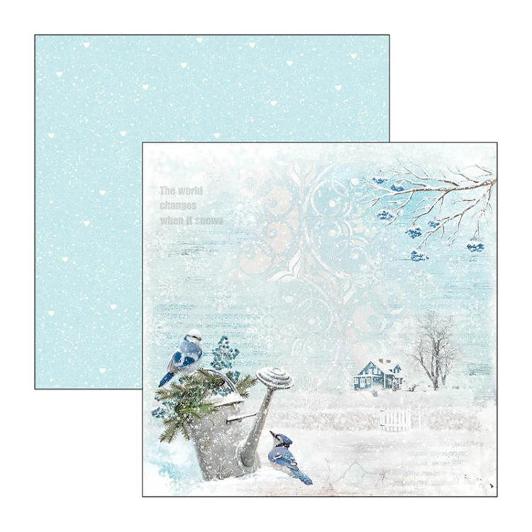 Zestaw papierów - Time for Home - 30x30cm /12 szt Ciao Bella CBPM024-3.jpg