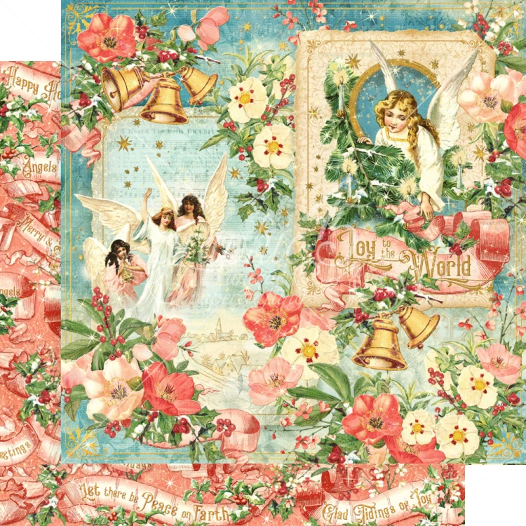 Zestaw papierów do scrapbookingu 30x30 Joy to the World - Collection Pack - Graphic45 4501909-1.webp