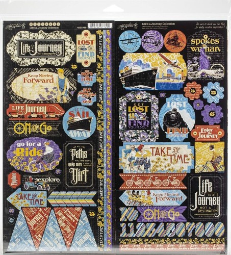 Zestaw papierów do scrapbookingu 30x30 Life's a Journey - Collection Pack - Graphic45 4501949.jpg