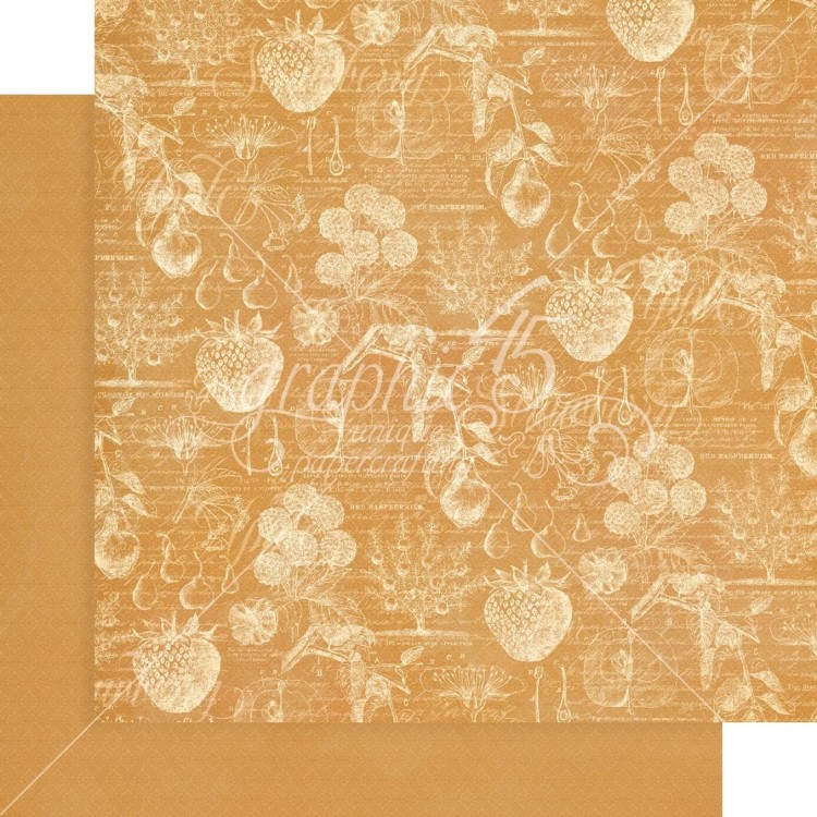 Zestaw papierów do scrapbookingu 30x30 Fruit &amp; Flora - Patterns Pack - Graphic45 4502001-6.jpg
