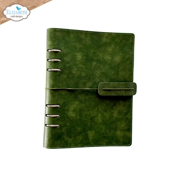 Binder 23,5 x 18 cm Earthy Green- ELIZABETH craft designs MB001-01.webp