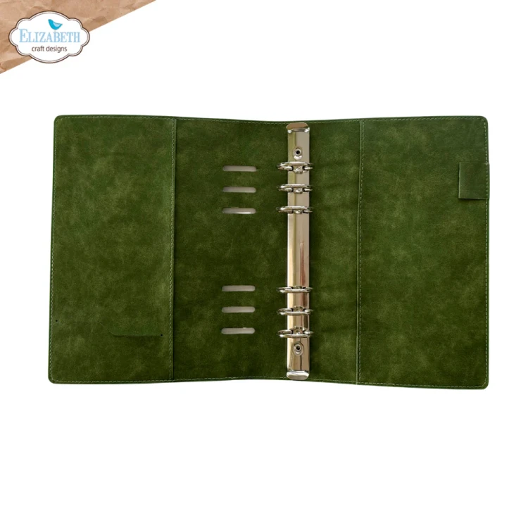 Binder 23,5 x 18 cm Earthy Green- ELIZABETH craft designs MB001-02.webp