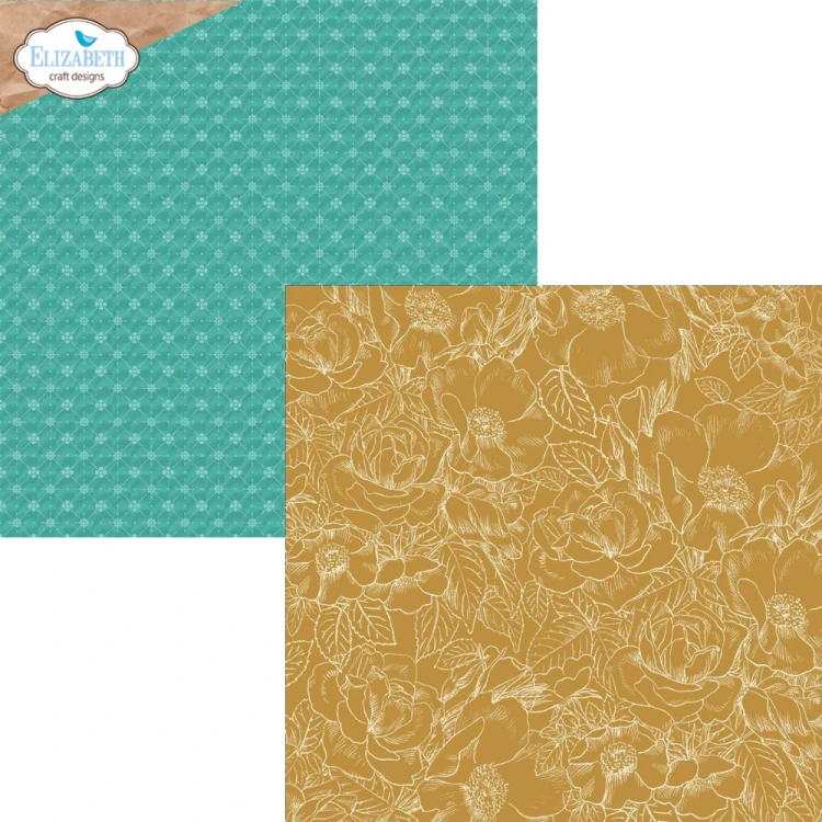 Zestaw papierów do scrapbookingu 30x30 Delightful Discovery - ELIZABETH craft designs C041-03.webp