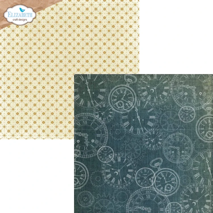 Zestaw papierów do scrapbookingu 30x30 Delightful Discovery - ELIZABETH craft designs C041-11.webp