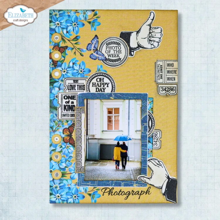 Zestaw stempli i wykrojników Thumbs Up - ELIZABETH craft design CSD444-03.webp
