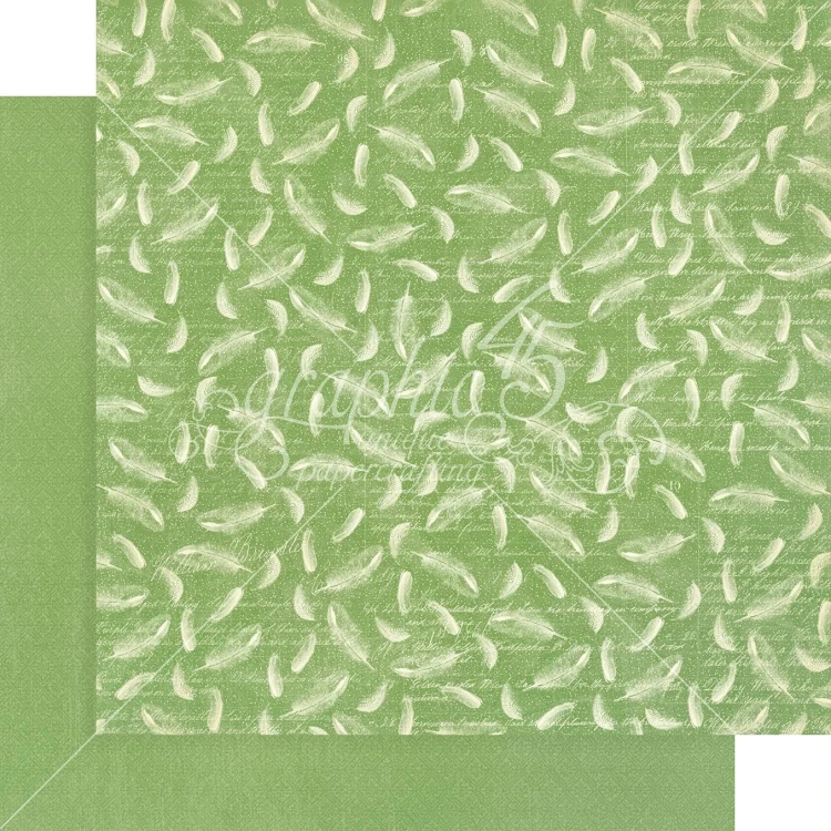 Zestaw papierów do scrapbookingu 30x30 Bird Watcher - Patterns Pack - Graphic45 4502212-4.jpg