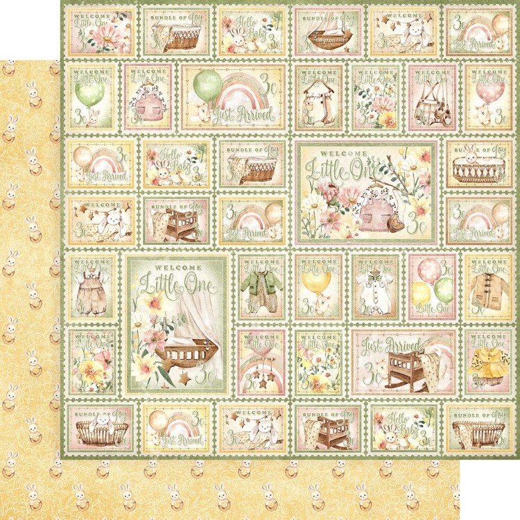 Zestaw papierów do scrapbookingu 30x30 Little One- Collection Pack - Graphic45 4502601-7.jpg