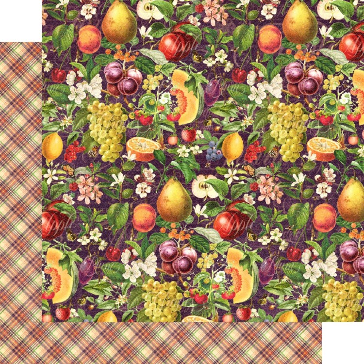 Zestaw papierów do scrapbookingu 20x20 Fruit &amp; Flora - Graphic45 4501999-5.jpeg