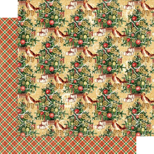 Zestaw papierów do scrapbookingu 20x20 Christmas Time - Graphic45 (4502118) 4502118-6.webp