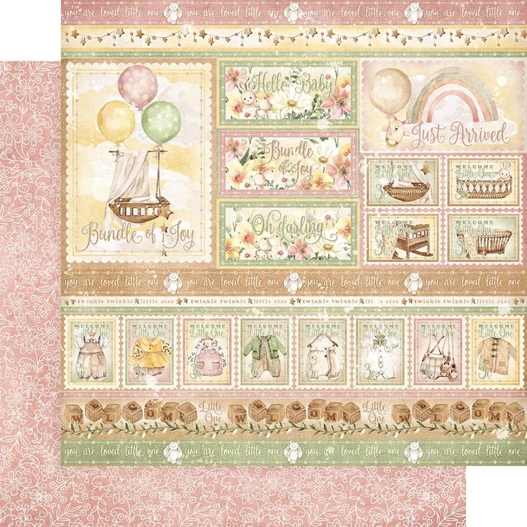 Zestaw papierów do scrapbookingu 20x20 Little One - Graphic45 4502601-2.jpg