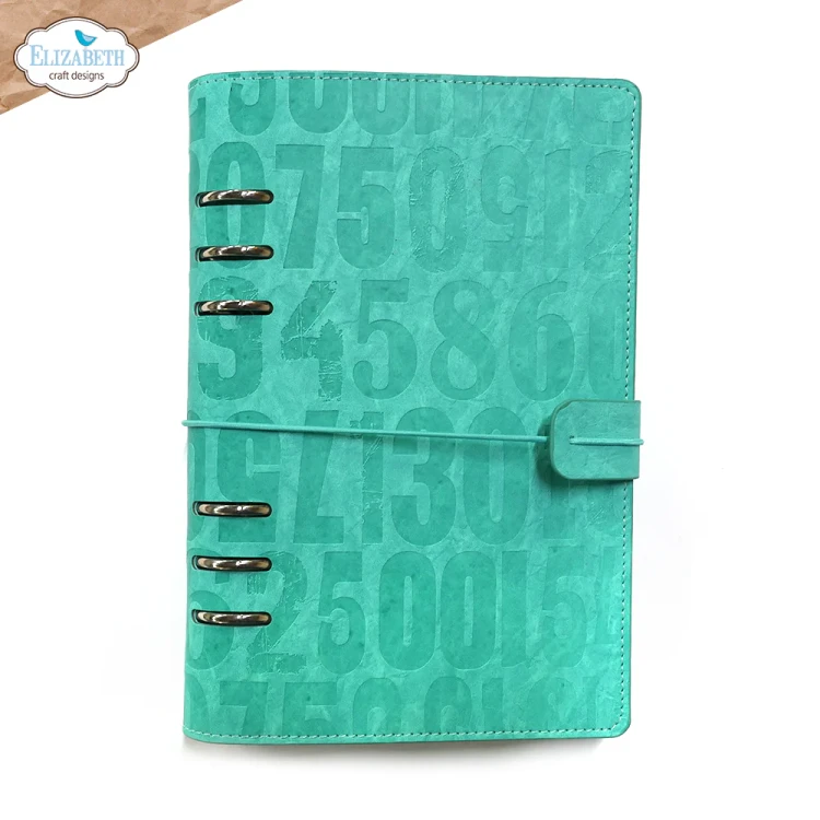 Planer A5 Bermuda Blue Planner - ELIZABETH craft designs P030-1.webp