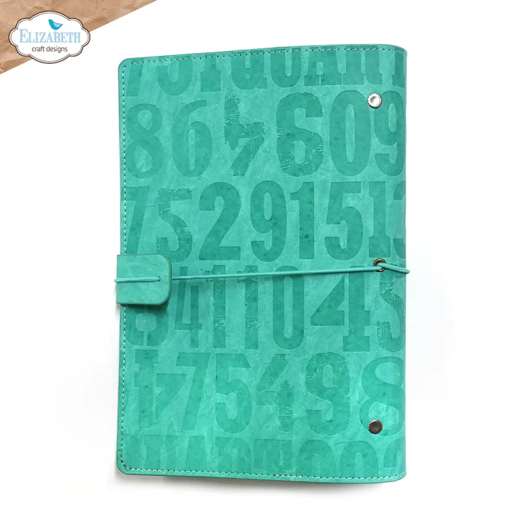 Planer A5 Bermuda Blue Planner - ELIZABETH craft designs P030-2.webp