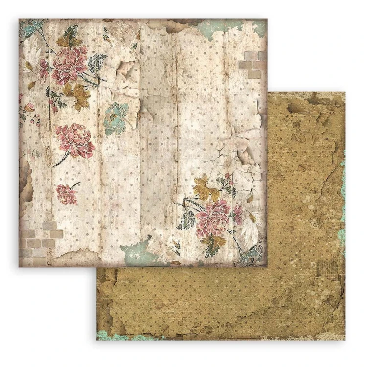 Zestaw papierów 20x20 Alice - tła - Stamperia SBBS46-3.webp
