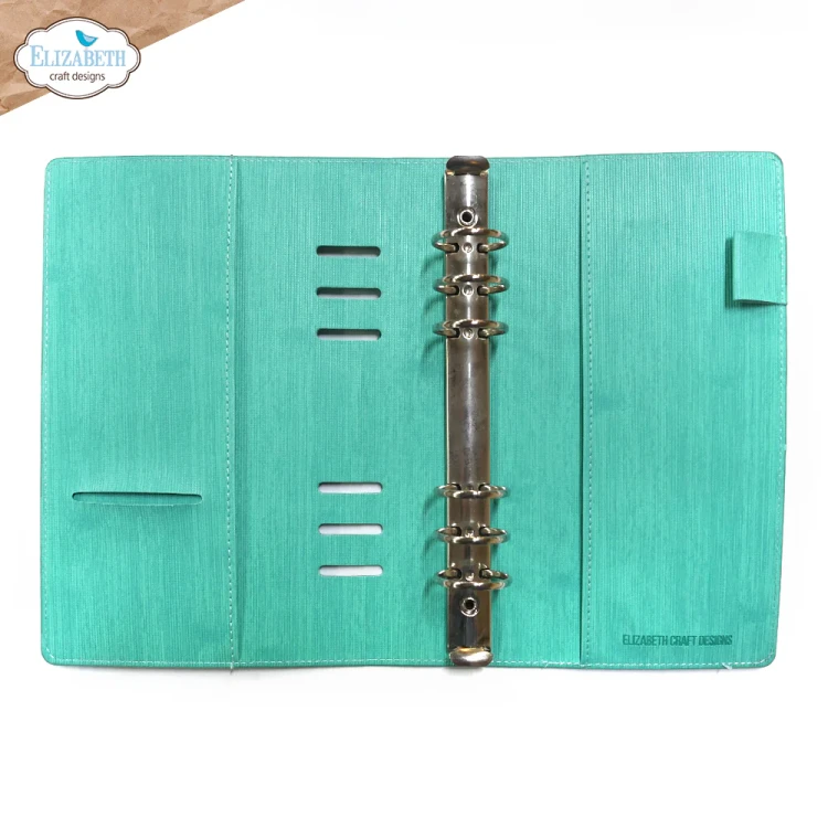 Planer A5 Bermuda Blue Planner - ELIZABETH craft designs P030-3.webp