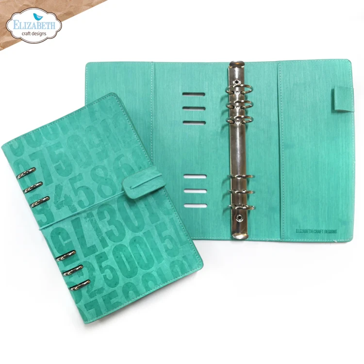 Planer A5 Bermuda Blue Planner - ELIZABETH craft designs P030-4.webp