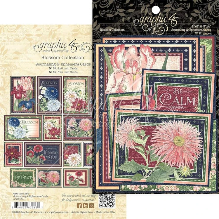 Zestaw Journaling Cards - Blossom - Graphic45 4502164.jpg