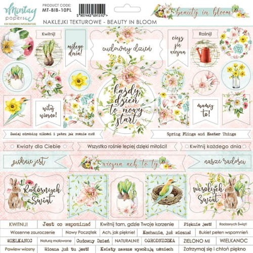 Zestaw naklejek tekturowych 30x30 Beauty in Bloom - PL - Mintay MT-BIB-10PL.jpg