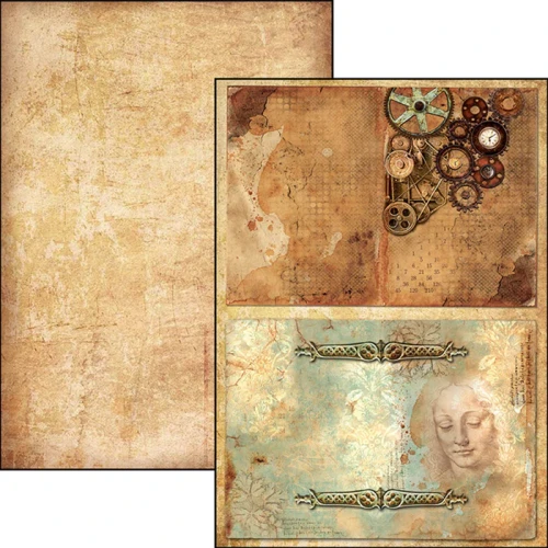 Zestaw papierów - Codex Leonardo (Creative PAD) - A4 /9 szt Ciao Bella CBC010-2.webp