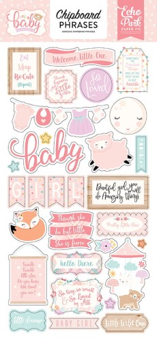 Zestaw elementów tekturowych 15x30 Hello Baby Girl - Echo Park OBG171022.jpg