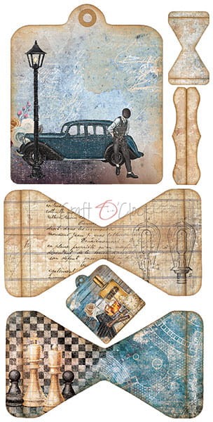 Zestaw dodatków Age of Gentleman - Junk Journal Set - Craft o'clock CC-JJ-F16_05.jpg
